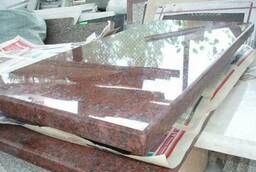 Sill made of Imperial Red granite