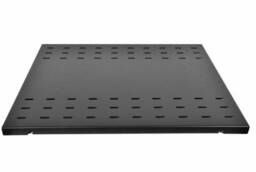 Reinforced shelf for batteries, with a loading capacity of 200 kg. , depth 1000 mm, black