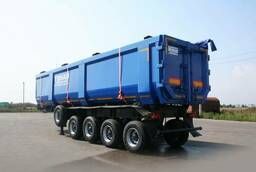 Semi-trailer dump truck (Lomovoz), 45 m3, Tonar 952341