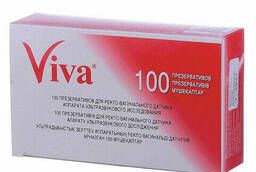 Презервативы для УЗИ VIVA, комплект 100 шт. , без. ..