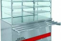 Прилавок-витрина холодильный ПВВ(Н)-70КМ-С-01-ОК с охлаждаем