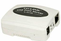 Принт-сервер TP-LINK TL-PS110U, USB 2. 0, 1x100 Мбит. ..