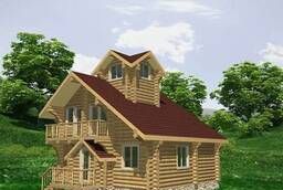 Проектирование деревянных домов и бань. Строительство.