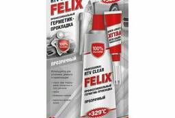 Профессиональный герметик-прокладка (прозрачный) 85г Felix 411040058