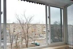 Раздвижные окна и балконы (алюминиевые / пластиковые)