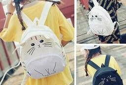 Backpack Cute cat, available in different colors