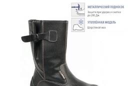 Insulated leather boots Redgray 21371 ShM (SAP21371ShM)
