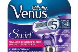 Сменные кассеты для бритья 4 шт. , Gillette Venus (Жиллет. ..