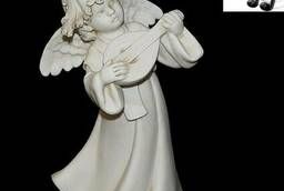 Статуэтка музыкальная Ангел с мандолиной