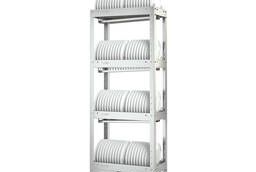 Stainless steel racks for Atesy plates
