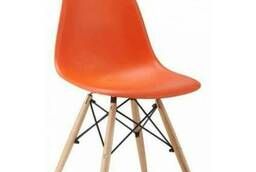 Стул дизайнерский Eames DWS оранжевый