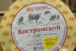 Сыр ГОСТ Костромской от производителя