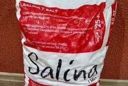 Таблетированная соль salina для водоочистки