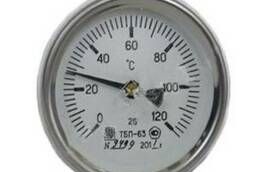 Термометр биметаллический ТБП-63 (0-120С)