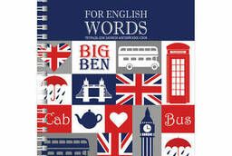 Notebook-dictionary A5 48 p. Brauberg for writing English. ..