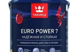 Тиккурила Краска интер. стойкая к мытью euro power