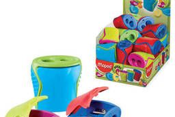 Maped Boogy sharpener, 2 holes, with container. ..
