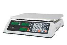 Торговые настольные весы M-ER 327 AC Ceed LCD Белые