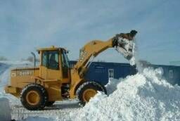 Snow removal, industrial mountaineering