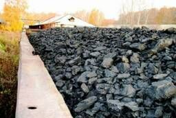 Уголь каменный ДПК с доставкой от 2 тонн.