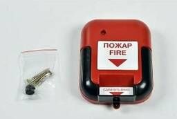 Установка ручного пожарного датчика