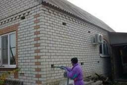 Утепление стен дома в Краснодарском крае.