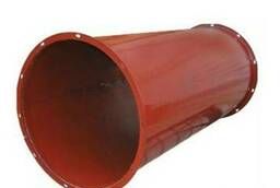 Welded ferrous metal air ducts