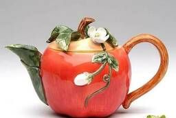 Заварочный чайник керамический Сочное яблоко. Cosmos
