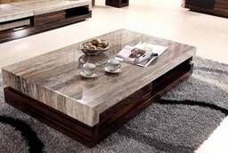 Natural stone coffee tables