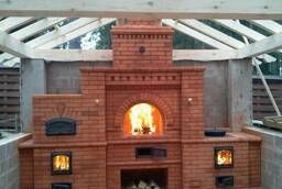 Barbecue, stoves, fireplaces, chimneys. Experienced stove-makers