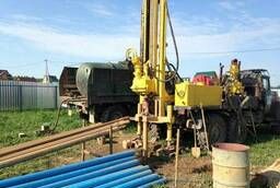 Well drilling. Water well drilling