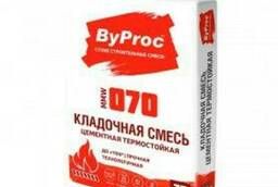 ByProc Кладочная смесь цементная термостойкая MMW-070. 25. ..