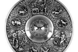 Часы настенные из олова Вольный стрелок Artina.