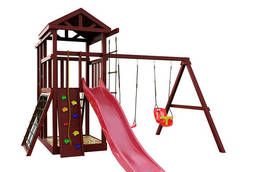 Деревянная детская площадка для дачи Панда Фани Fort с. ..