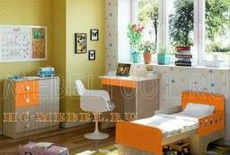 Детская мебель ЖИЛИ-БЫЛИ, комплект-2 оранжевый