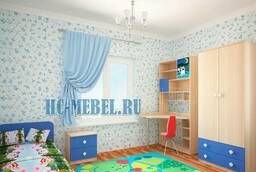 Детская мебель ЖИЛИ-БЫЛИ, комплект-4 синий