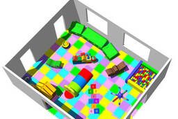 Дизайн детской комнаты - Лесная опушка 60м2