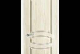 Дверь межкомнатная Вена-1 ясень эмаль с патиной