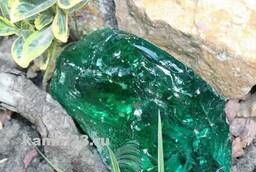 Erklez. Glass stone for landscape design