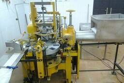 Filling machine for butter in a briquette AWP, 2015.