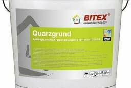 Грунтовка Bitex Quarzgrund для штукатурных фасадов и стен