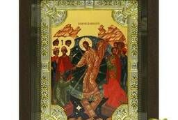 Икона освященная Воскресение Христово, в киоте 24x30. ..