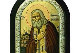 Икона Святой Серафим Саровский Размер 16 х 13 см.