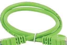 Itk коммутационный шнур (патч-корд), кат. 6 utp, 1м, зеленый