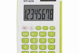 Калькулятор карманный Staff STF-6238 (104х63 мм), 8. ..