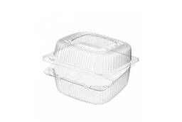 Plastic food container K-111-V, with a high lid