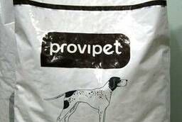 Food for dogs of all breeds with veal and rice Provipet 10kg
