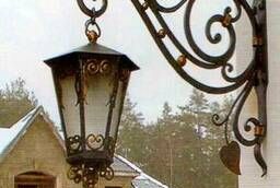 Кованые фонари для дома и сада Кузнечный цех Династия