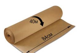 Крафт-бумага в рулоне, 840 мм x 40 м, плотность 78 г/м2. ..
