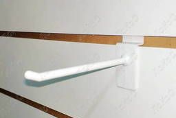 Крючок на экономпанель пластиковый, белый, 100 мм, FP290 белый